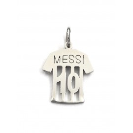 Dije de Acero camiseta Messi 28mm 