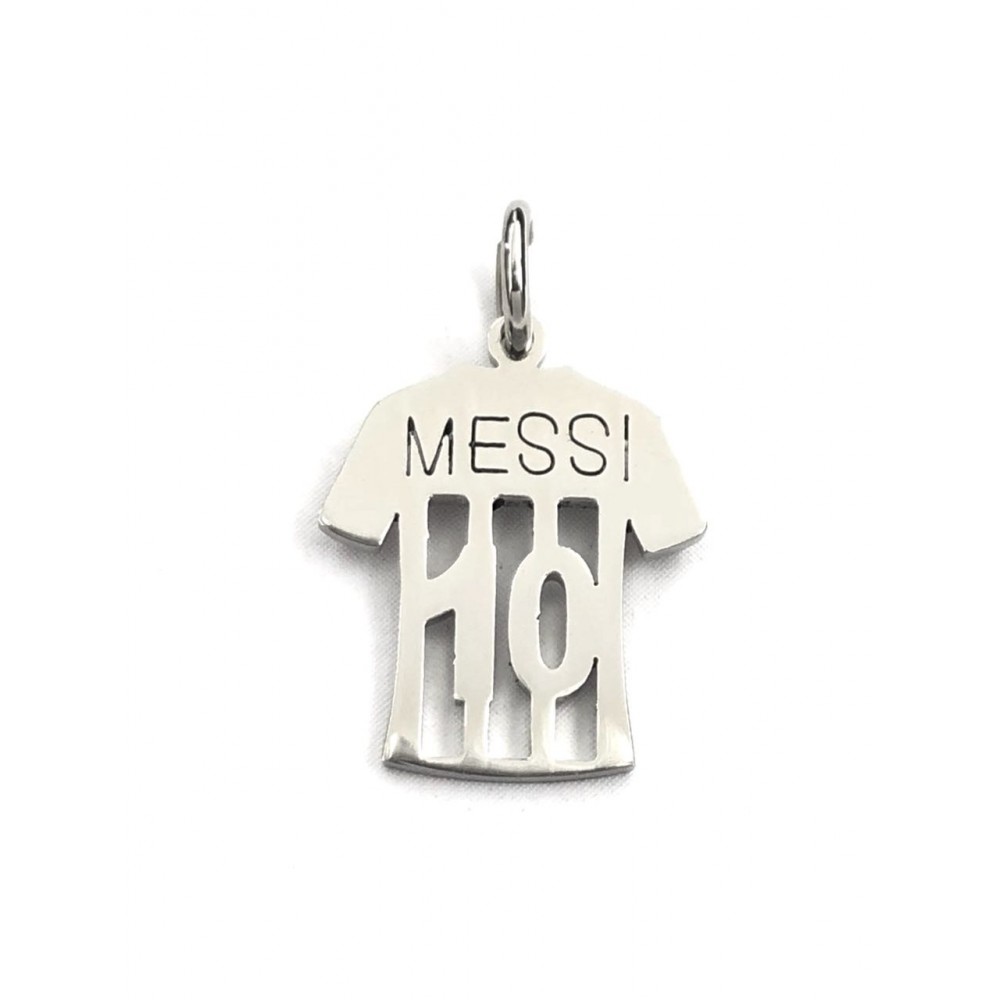 Dije de Acero camiseta Messi 28mm 