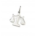Dije de Acero simbolo de la justicia 20mm