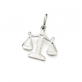 Dije de Acero simbolo de la justicia 20mm