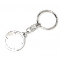 Llavero de Acero círculo para grabar 30mm