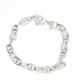 Pulsera de Plata eslabonada 19cm