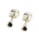 Aros Abridores cubic negro 2mm 