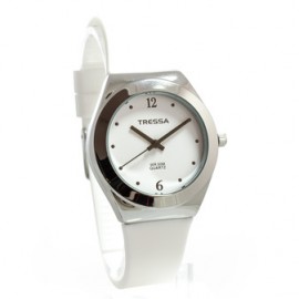 Reloj tressa sumergible blanco 34mm