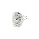 Anillo de Plata con circulo labrado