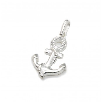 Dije de Plata ancla labrada