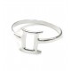 Anillo de plata signo GEMINIS 