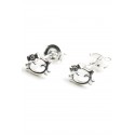 Aros de plata hello kitty 5mm