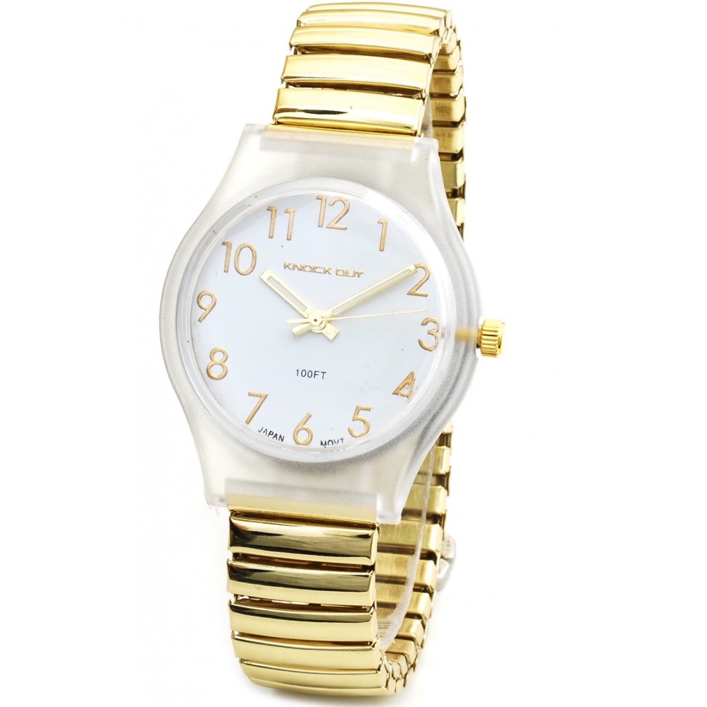 Reloj Knock out mujer KN2493 metal extensible 35mm