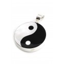 Dije de plata yin yang 20mm