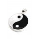 Dije de plata yin yang 20mm