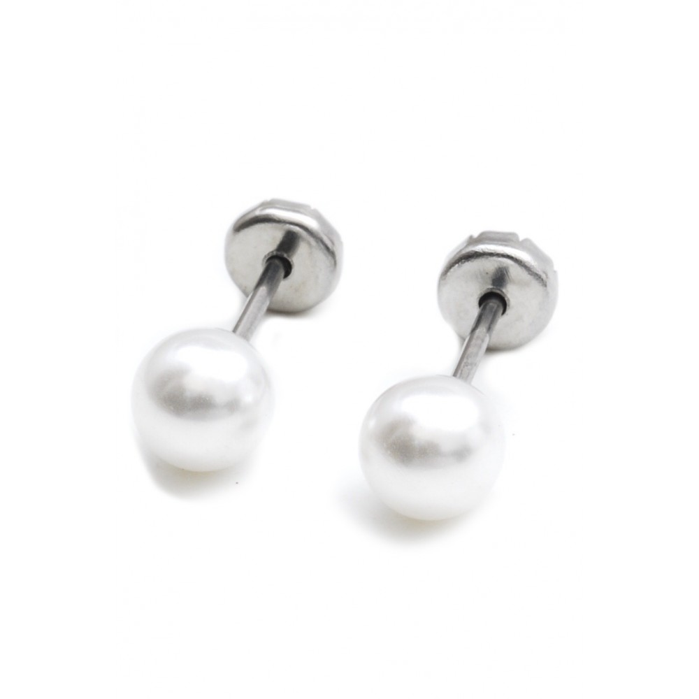 Aros de acero abridor perlas 5mm 