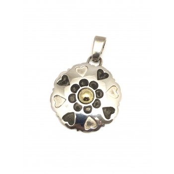 Dije de Plata mandala 28mm