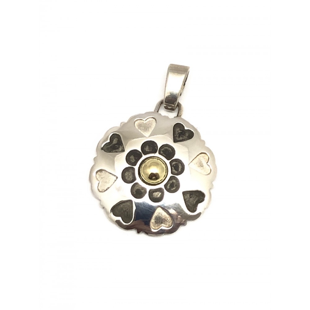 Dije de Plata mandala 28mm