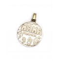 Dije de Plata Mama forever 27mm