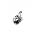 Dije de Plata rodinado con donas 17mm