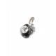 Dije de Plata rodinado con donas 17mm