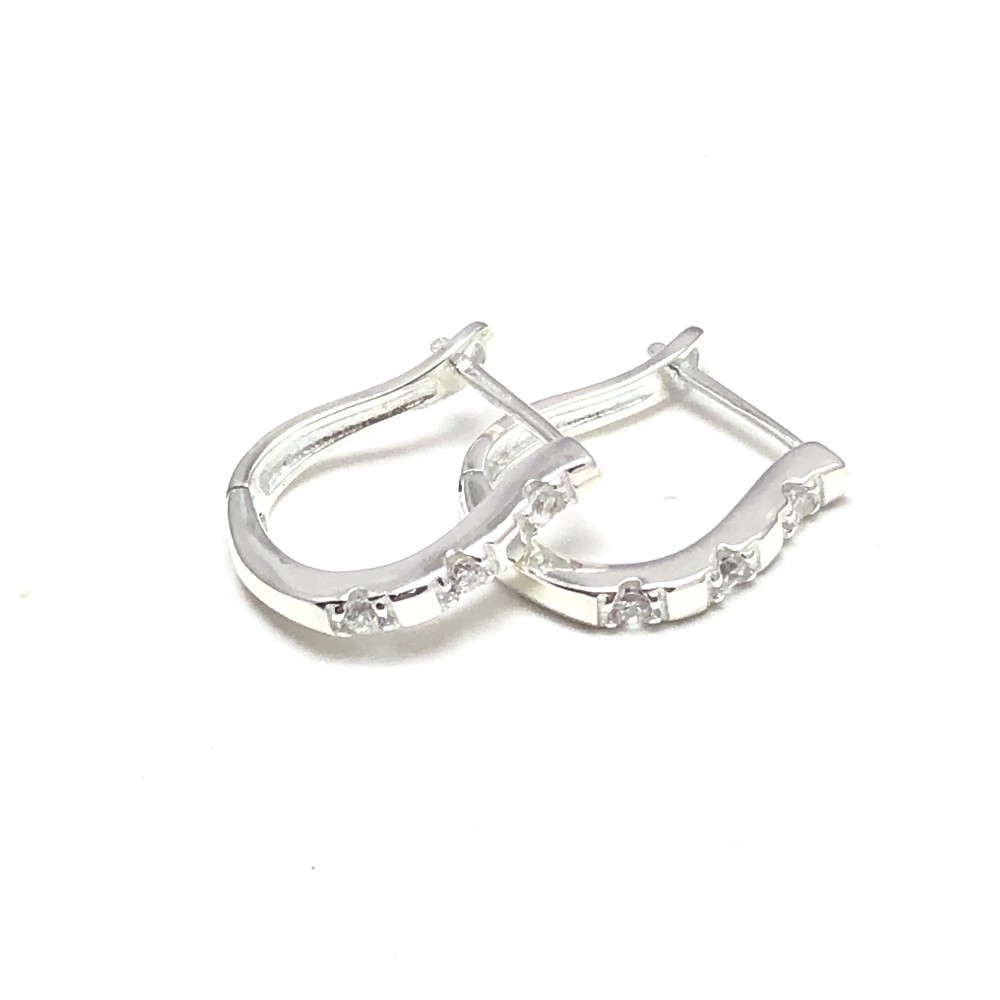 AROS argollita con cubic 15mm
