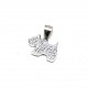 Dije perro con pavé 10mm 