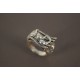 Anillo de Plata con notas musicales 